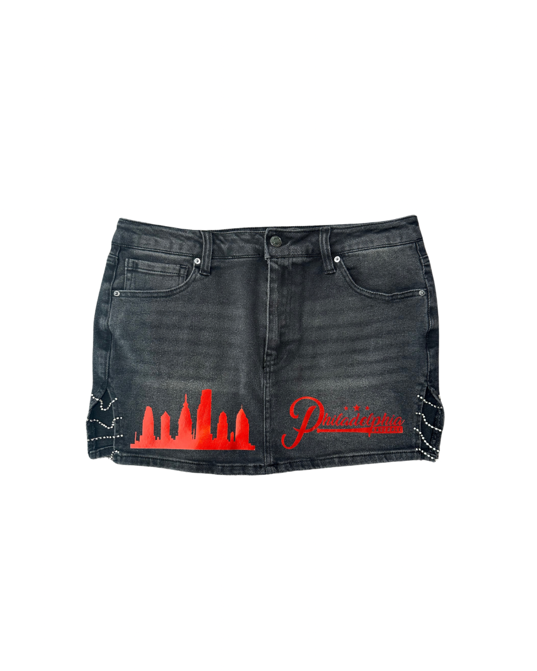 Skyline baseball skirt